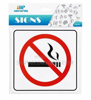 No Smoking Aluminium Sign