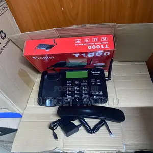 Bontel T1000 Fixed Wireless GSM Phone – Two Sim Card Desktop Telephone