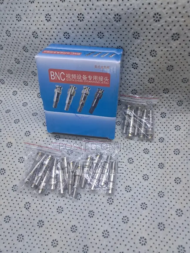 Easy Install BNC Connector for Security Cameras