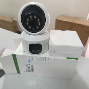 4g Security Dual-Lens Indoor Baby Monitor CCTV Surveillance Camera