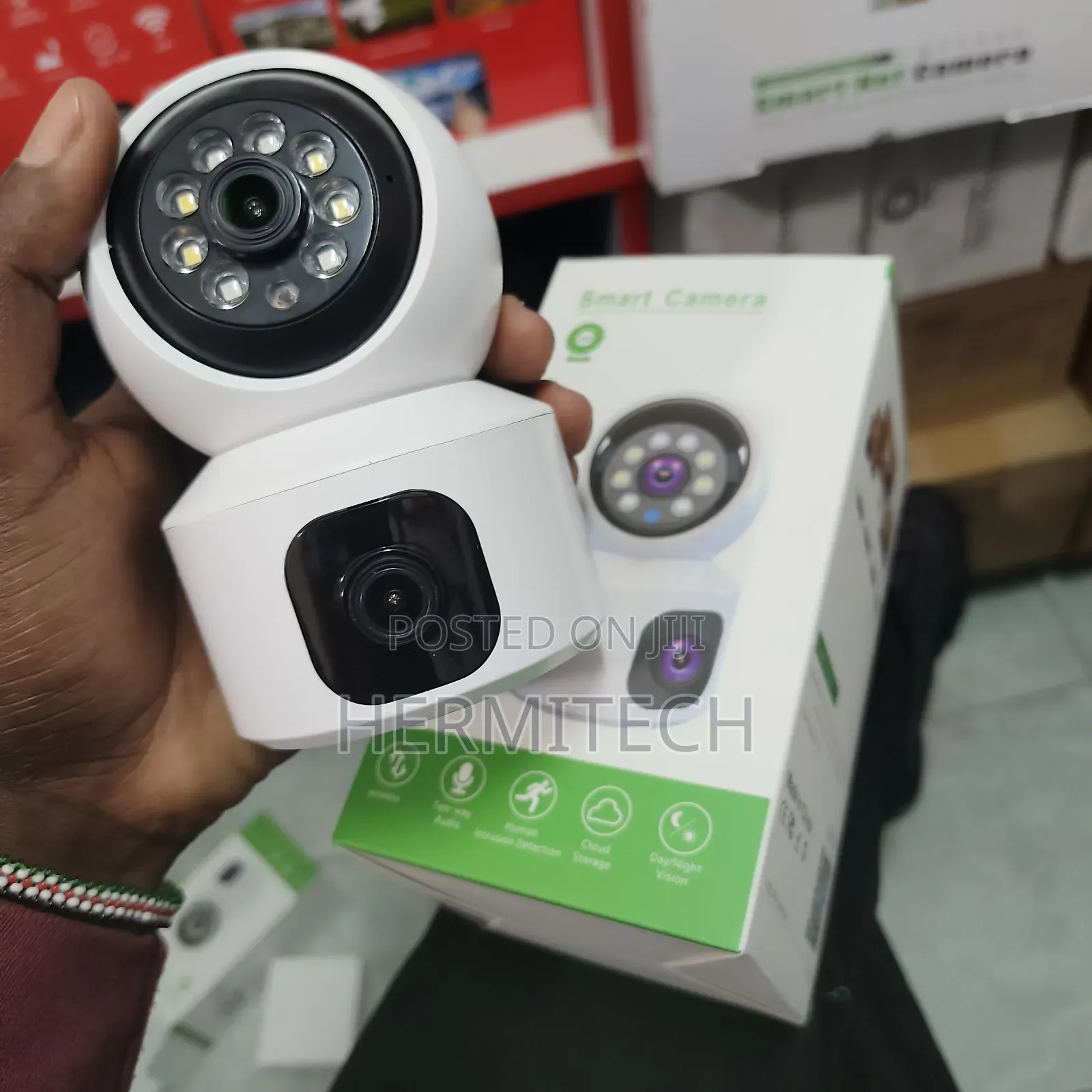Smart Camera 4g Security Dual-Lens Indoor CCTV 4g