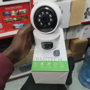 Dual-Lens 4g Surveillance Camera 2way Audio