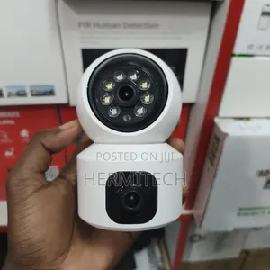4g Surveillance Camera Dual Lens Sim Card Enabled CCTV Camera