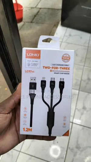 3 in 1 Ldnio Super Fast Charging Cable