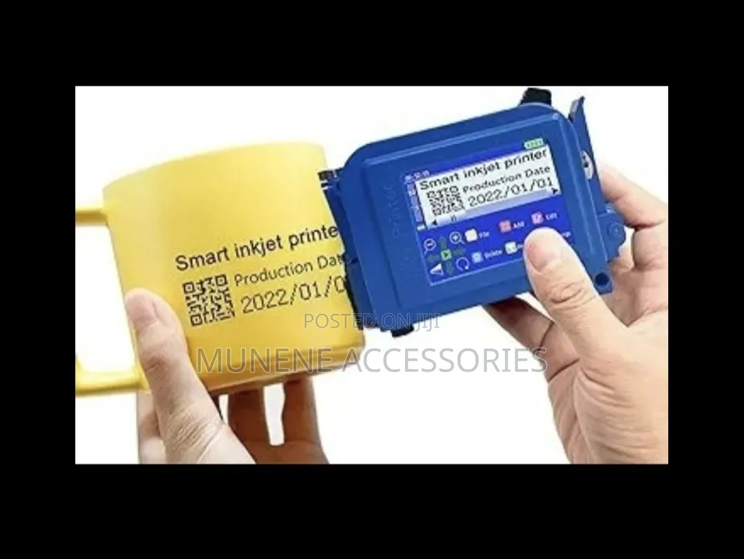 Mini Handheld Inkjet Printer Printer Production Date Qr Code 12.7mm,