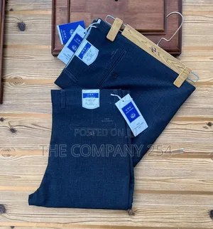 Quality Casual Official Plain Cotton Stretching Pants Trousers