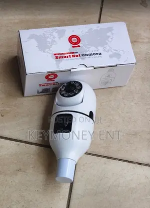 Smart Home Dual Lens Wifi Security Bulb Camera With Motion Detection