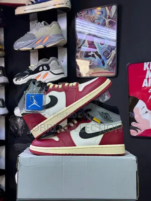 Union La X Air Jordan 1 High "Chicago Shadow" Sneakers