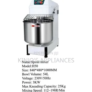 54lts Spiral Mixer
