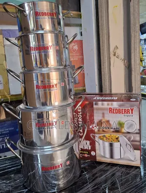 Redberry Polished Cookware Set