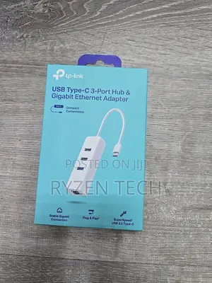 Tp-Link Usb 3.0 to 3-Port Hub Gigabit Ethernet