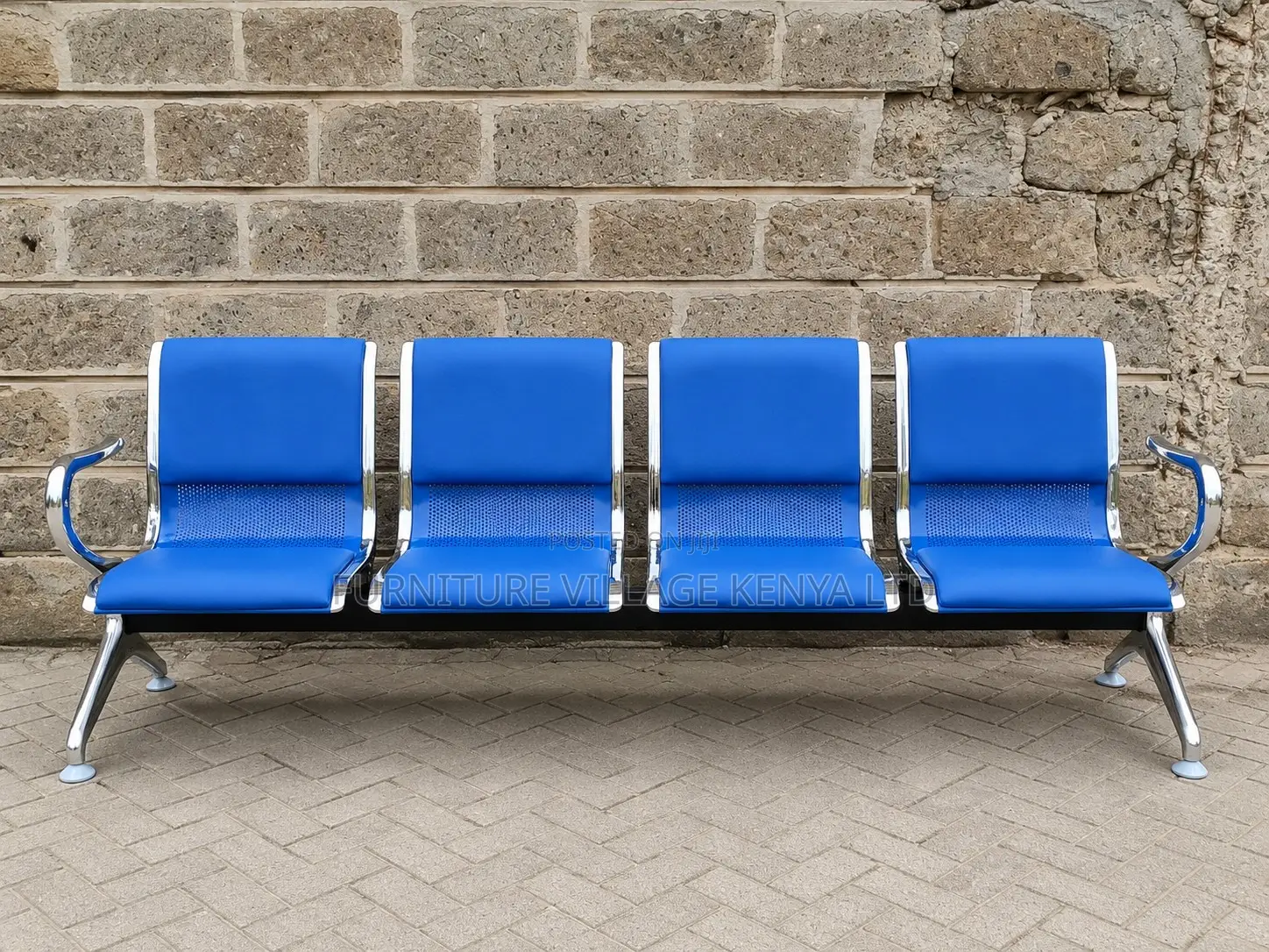 4-Seater Reception Bench.