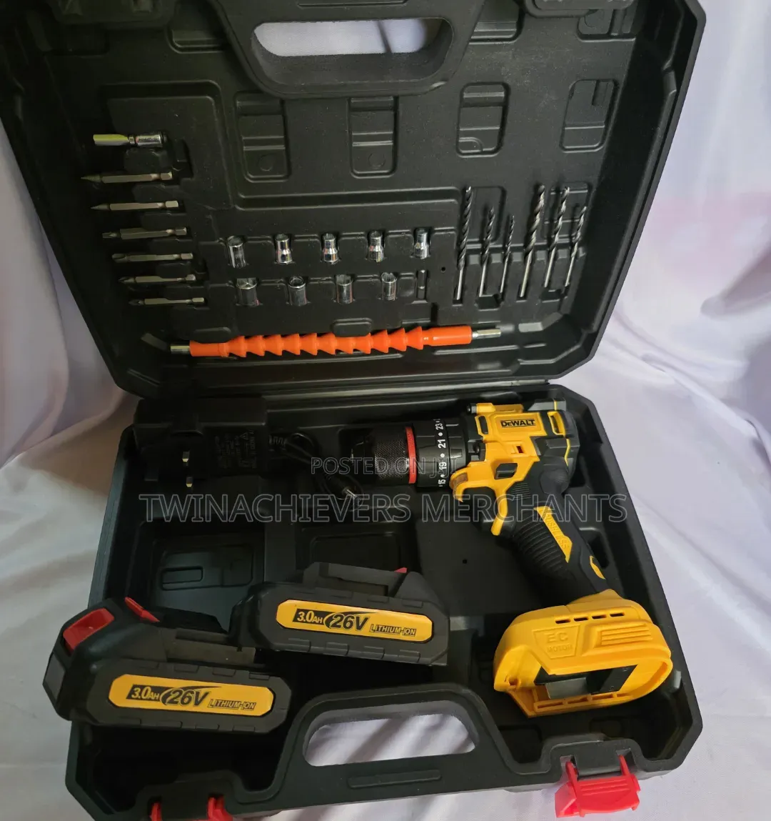 36v Dewalt Cordless Drill(Metal Chuck)