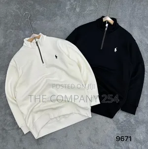Quality Casual Cotton Quarter Zip Designer Sweaters Available