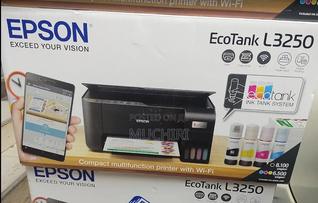 Epson L3250 Smart Wifi Color Printer