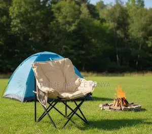 Picnic Chair: Portable Foldable U-shaped Outdoor Moon Chair