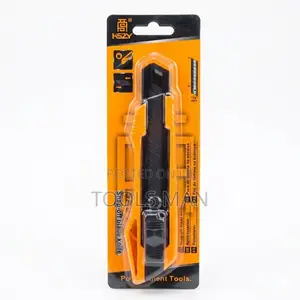 Heavy Duty 18mm Snap-Off Blade Utility Knife - Sharp Precision Cutter