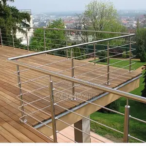 Stainless Steel Horizontal Rod Balustrade | Deck Balcony Railing