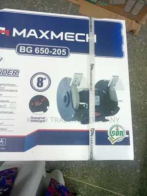 650w Maxmech Bench Grinder Bg 650-205 (8")