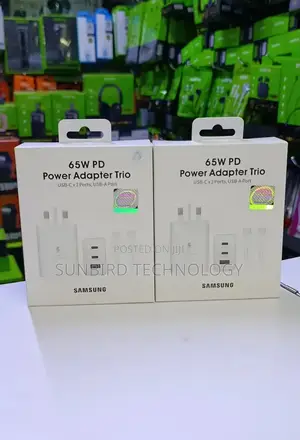 Samsung 65w Pd Usb-C ×2 Ports,Usb-a Port Adapter
