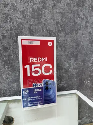New Xiaomi Redmi 15C 4G 128 GB Black