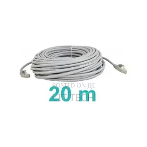 Rj45 20m Cat Ethernet Network Cable Router Modem Computer Pc