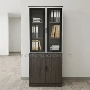Executive Wooden Office Cupboard
