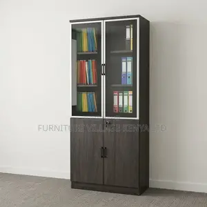 Executive Wooden Office Cupboard