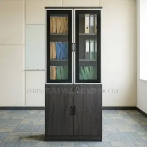 Executive Wooden Office Cupboard