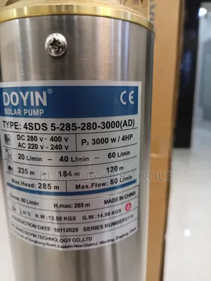 Doyin Brand Submersible Solar Water Pump
