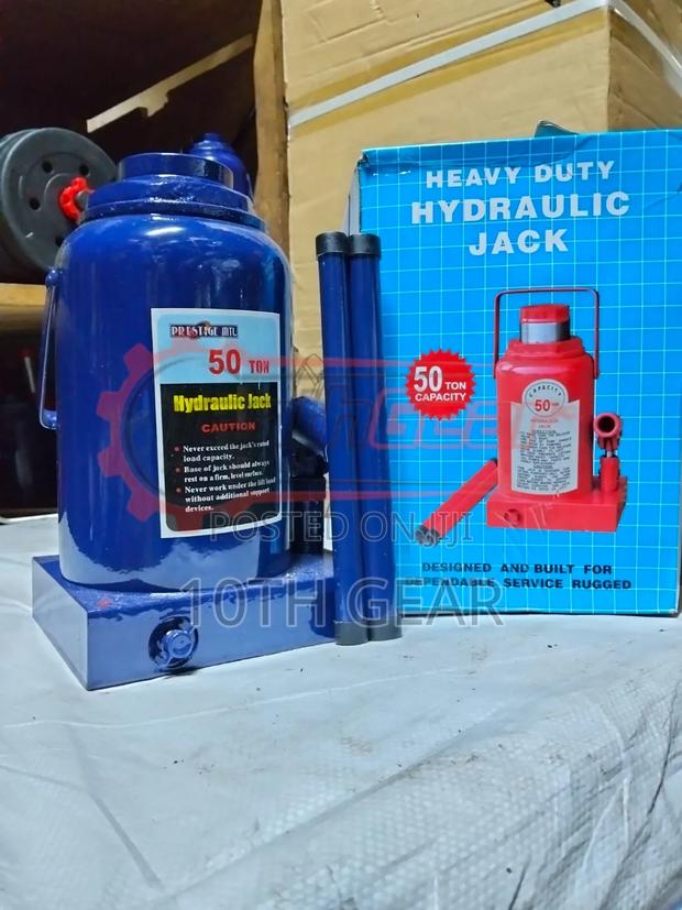 Prestige Hydraulic Jack 50 Ton Blue