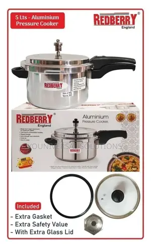 Redberry Premium Range Aluminium Cooker 5 LTR
