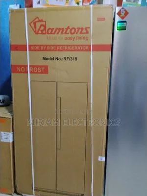 Rf/319- 430 Liters Side by Side Led No Frost Fridge (1yr Wrty)