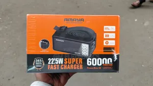 Amaya Powerbox 600 Apb‐600l 60,000mah 22.5w Fast Charging Power Bank.