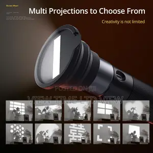Creative Led Handheld Photography Flashlight With Gobos