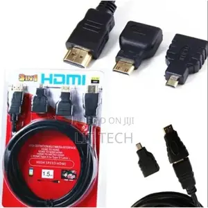 HDTV 3 in 1 High Speed HDTV Cable – 1.5m
