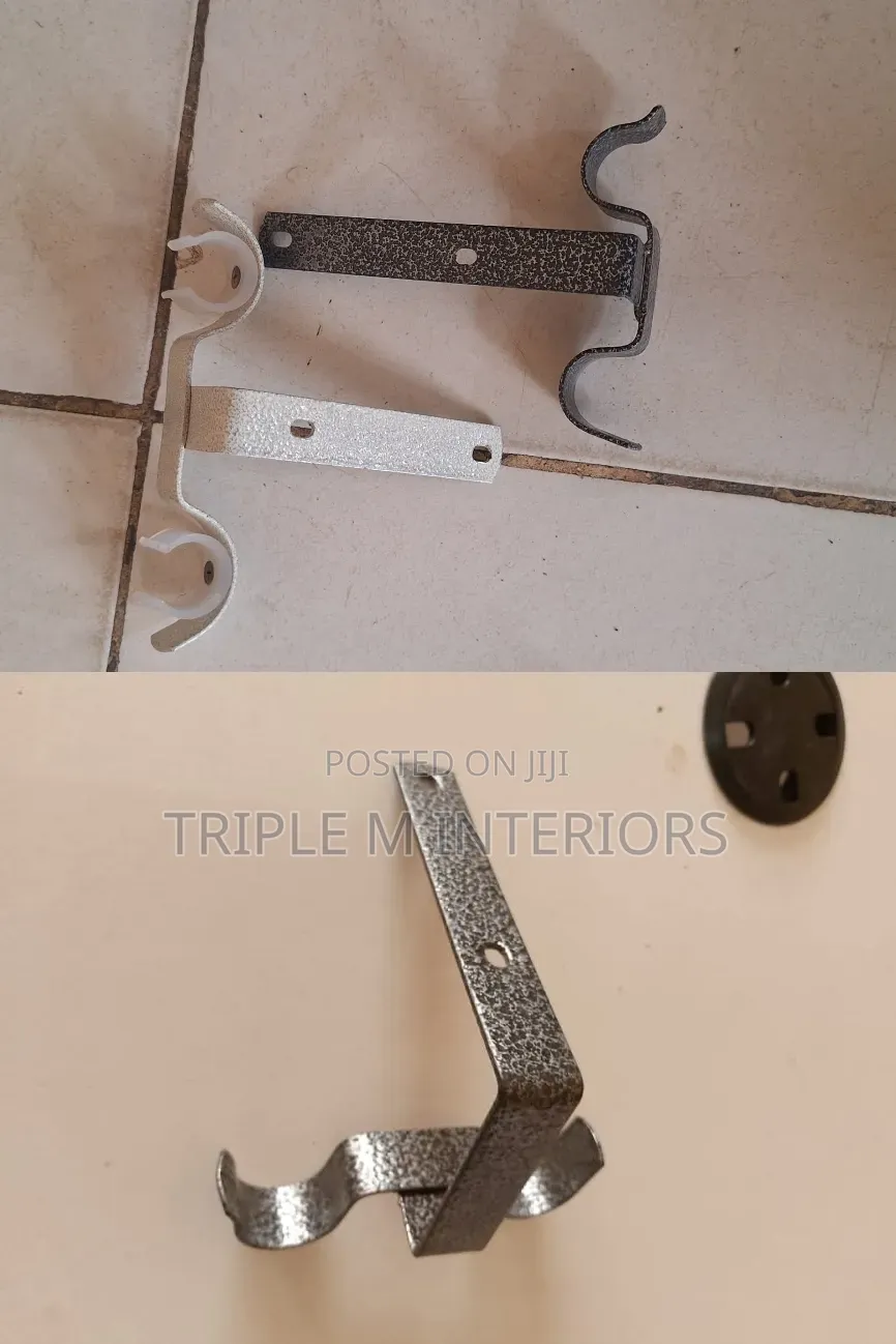 Double-Strength Steel Brackets With Scratch-Resistant Coating