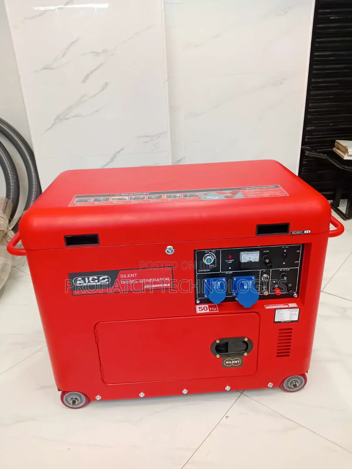 Aico 10kva Single Phase Diesel Generator With Ats