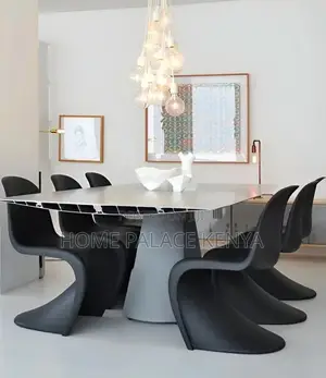 Panton Chair: Multipurpose Stackable Plastic Stool for Home or Office