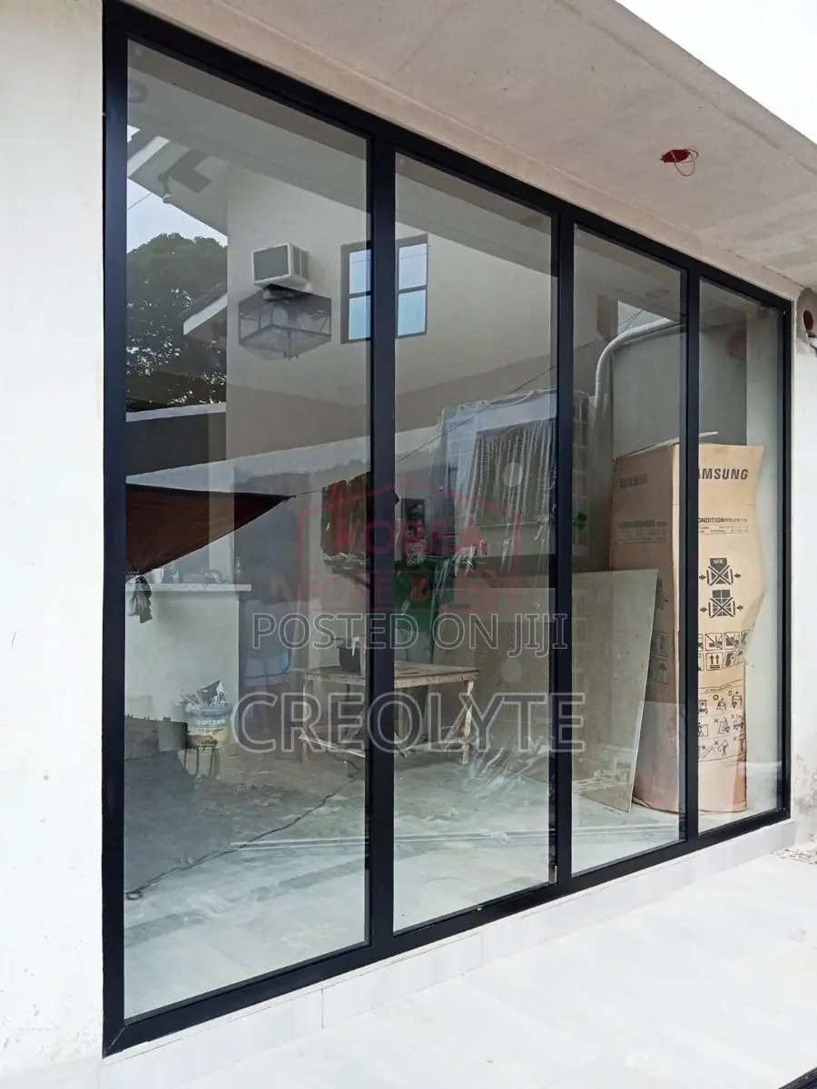 Matte Black Aluminium Sliding Glass Doors | Patio Stacker Doors