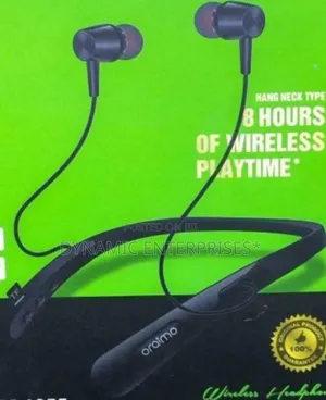 Wireless Oraimo Mj Hanging Bt With Headset Wireless Sport Headphone