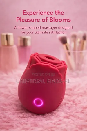 Rose Bud Suction Massager – Rechargeable Waterproof Rose Adult Toy