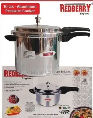Redberry Premium 10-Litre Pressure Cooker 10 Litres