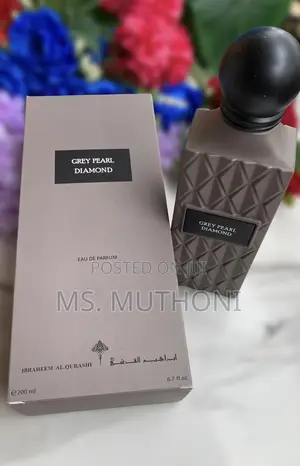 Ibraheem Al.Qurashi Grey Pearl Diamond Eau De Parfum