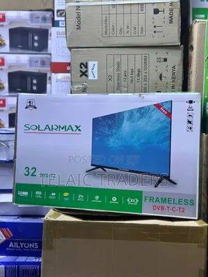 Solarmax 32 Inches Digital Frameless Tv