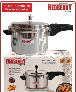 Redberry 7.5l Pressure Cooker,Premium Cooking Made Easy