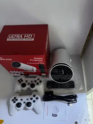 2 in 1 Portable Game Hd Projector Wireless Connectivity