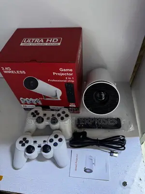 2 in 1 Portable Game Hd Projector Wireless Connectivity