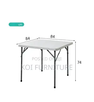 Camping Table : Melody Moulded Plastic Foldable Table