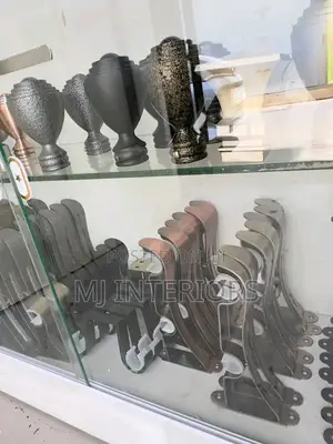 Strong Metal Curtain Rods Brackets Jua Kali Made for Windows